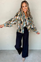 Dear Lover Blouse - Green