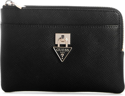 Guess Patsie Key Ring Pouch - Black