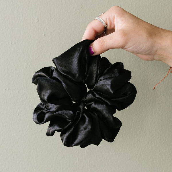 Shop ANDi Jumbo Scrunchie - Shadow Satin