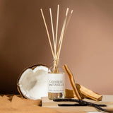 Sweet Water Decor Clear Reed Diffuser - Cashmere and Vanilla