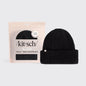 Kitsch Glazey Satin Lined Beanie - Black