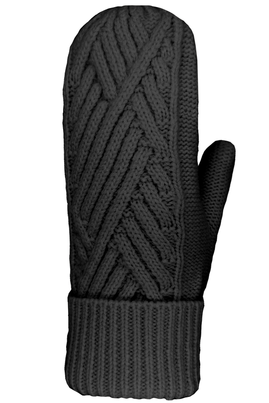 Auclair Brylee Merino Mitt - Black