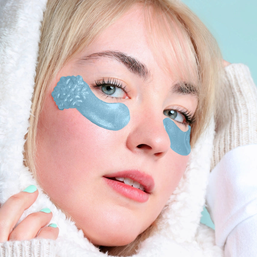 Spa Life Christmas Holiday Apres Ski Cooling Undereye Patches - 8 Pk