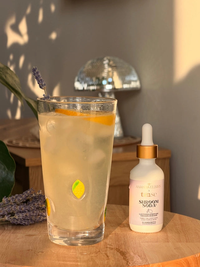 Ananda Drink Drops Shroom Soda - Lavender + Lemon