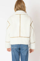 Dex Jacket Fleece Contrast Detail Jacket