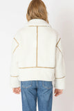 Dex Jacket Fleece Contrast Detail Jacket