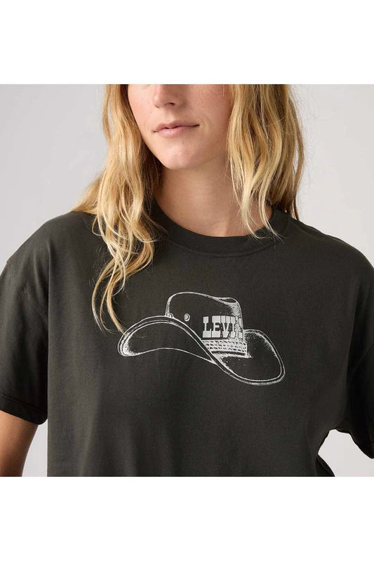 Levi's Anyday Cowboy Hat Tee - Pirate Black