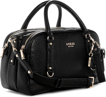 Guess Marsha Box Satchel - Black