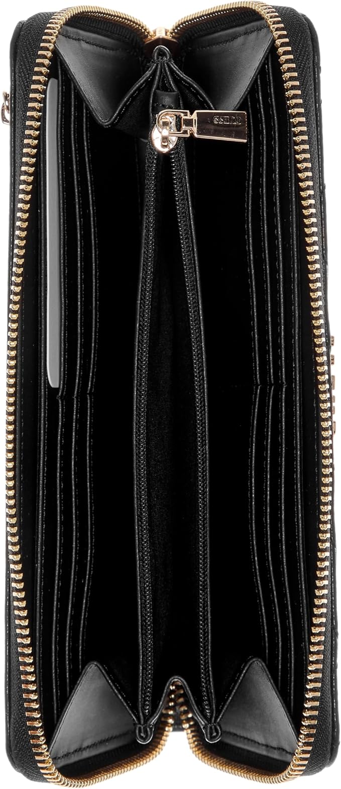 Guess Marsha Large Zip Around - Black