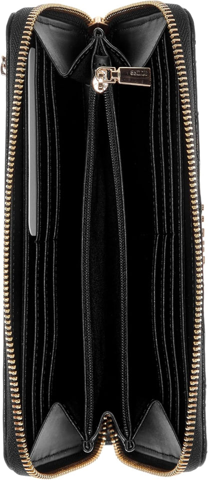 Guess Marsha Large Zip Around - Black