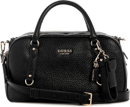 Guess Marsha Box Satchel - Black