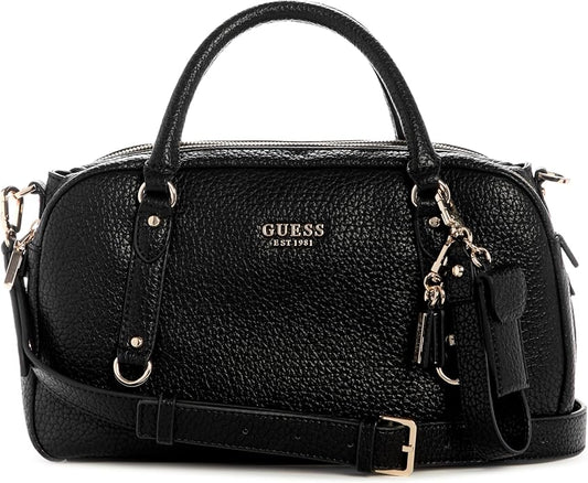 Guess Marsha Box Satchel - Black