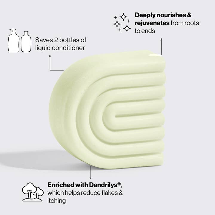 Kitsch Clarifying Solid Conditioner - Tea Tree & Mint