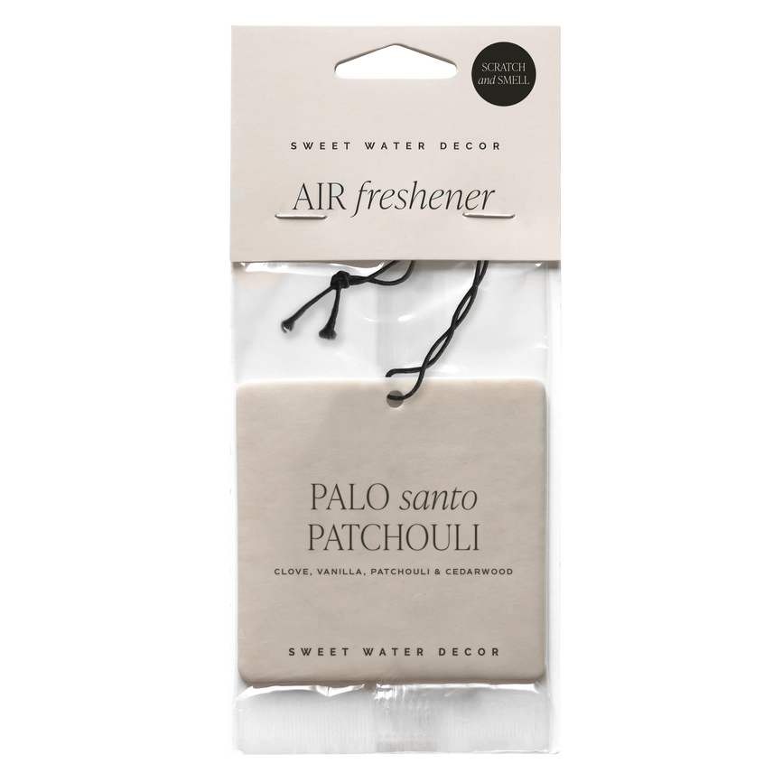 Sweet Water Air Freshener - Palo Santo Patchouli