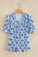 Dear Lover Blouse  - Sky Blue