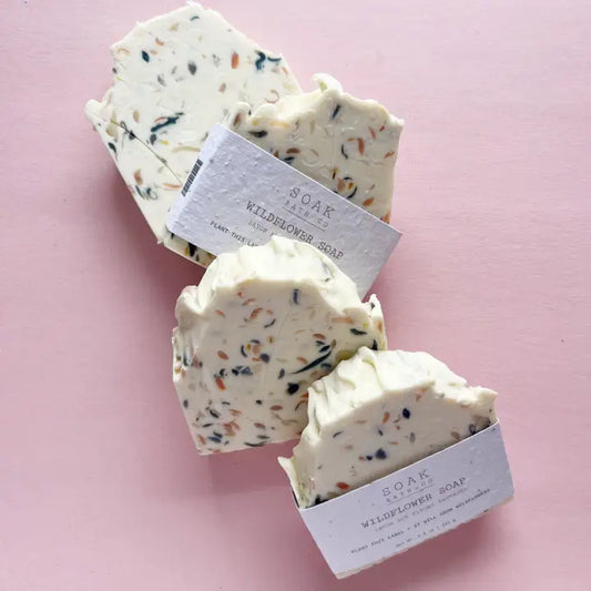 SOAK Bath Co Wildflower Soap Bar