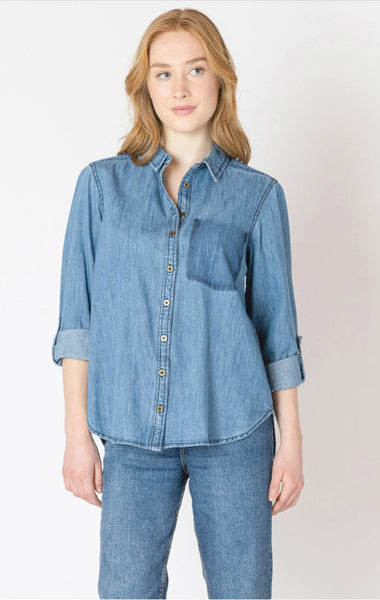 Dex Denim Shirt -  Indigo