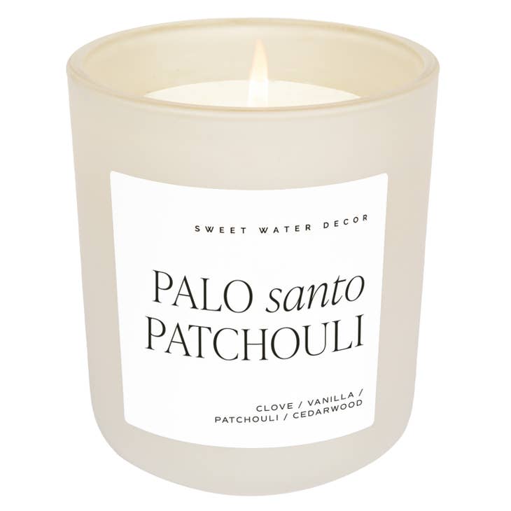 Sweet Water Decor Candle - Palo Santo Patchouli