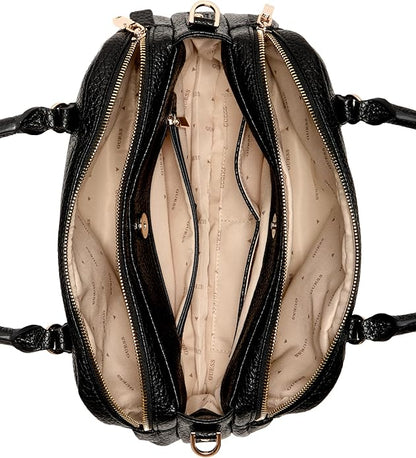 Guess Marsha Box Satchel - Black