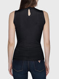 Guess Eve Rib Top - Jet Black