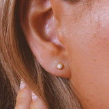 Shop ANDi Hypoallergenic Pearl Studs - Gold