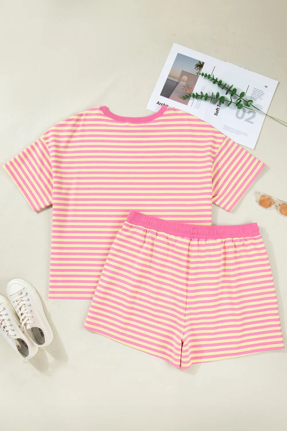 Dear Lover Plus Set - Rose Stripe