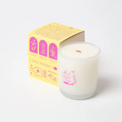 Milk Jar Candle Sunnyside - Pear & Nectarine Coconut Soy