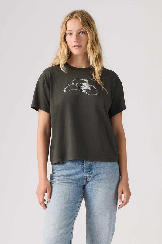 Levi's Anyday Cowboy Hat Tee - Pirate Black