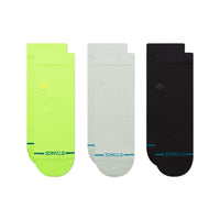 Stance Icon Quarter Socks 3pk - Multi