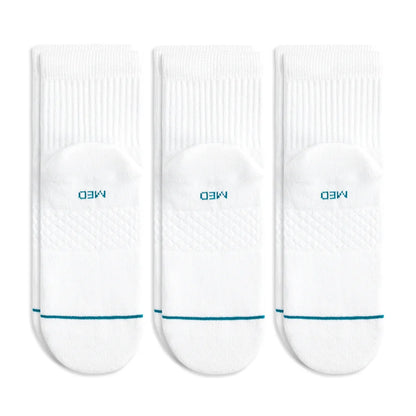Stance Socks White STP Icon QTR 3pk