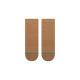 Stance Icon Quarter Socks - Brown