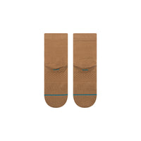 Stance Icon Quarter Socks - Brown