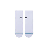 Stance Icon Quarter Socks - White