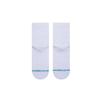 Stance Icon Quarter Socks - White