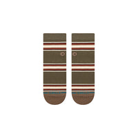 Stance Hill Top Quarter Socks - Dark Green