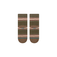 Stance Hill Top Quarter Socks - Dark Green