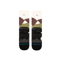 Stance Elevation Crew Socks - Brown