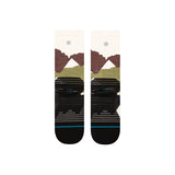 Stance Elevation Crew Socks - Brown