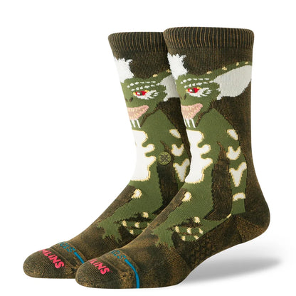 Stance Socks FTPA Stripe Gremlins Crew - Dark Green