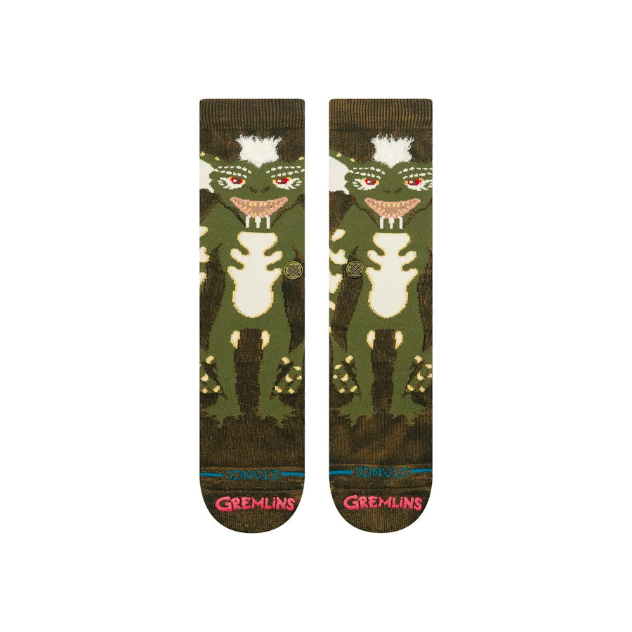 Stance Socks FTPA Stripe Gremlins Crew - Dark Green