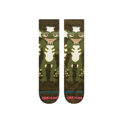 Stance Socks FTPA Stripe Gremlins Crew - Dark Green