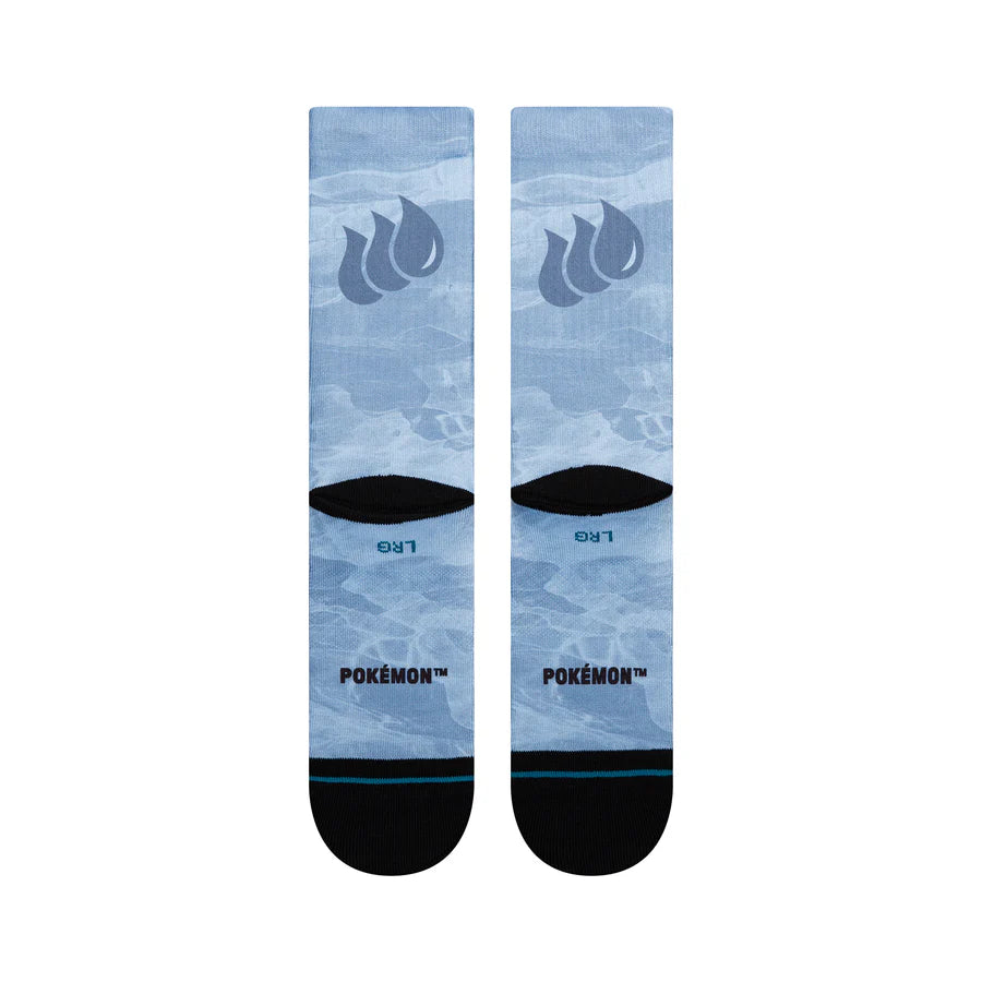 Stance Pokémon Blastoise Crew Socks - Blue