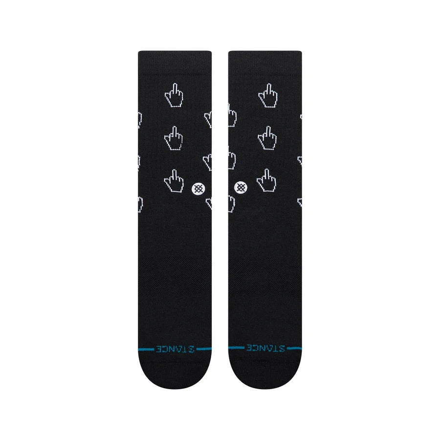 Stance Socks Cursor Crew - Black