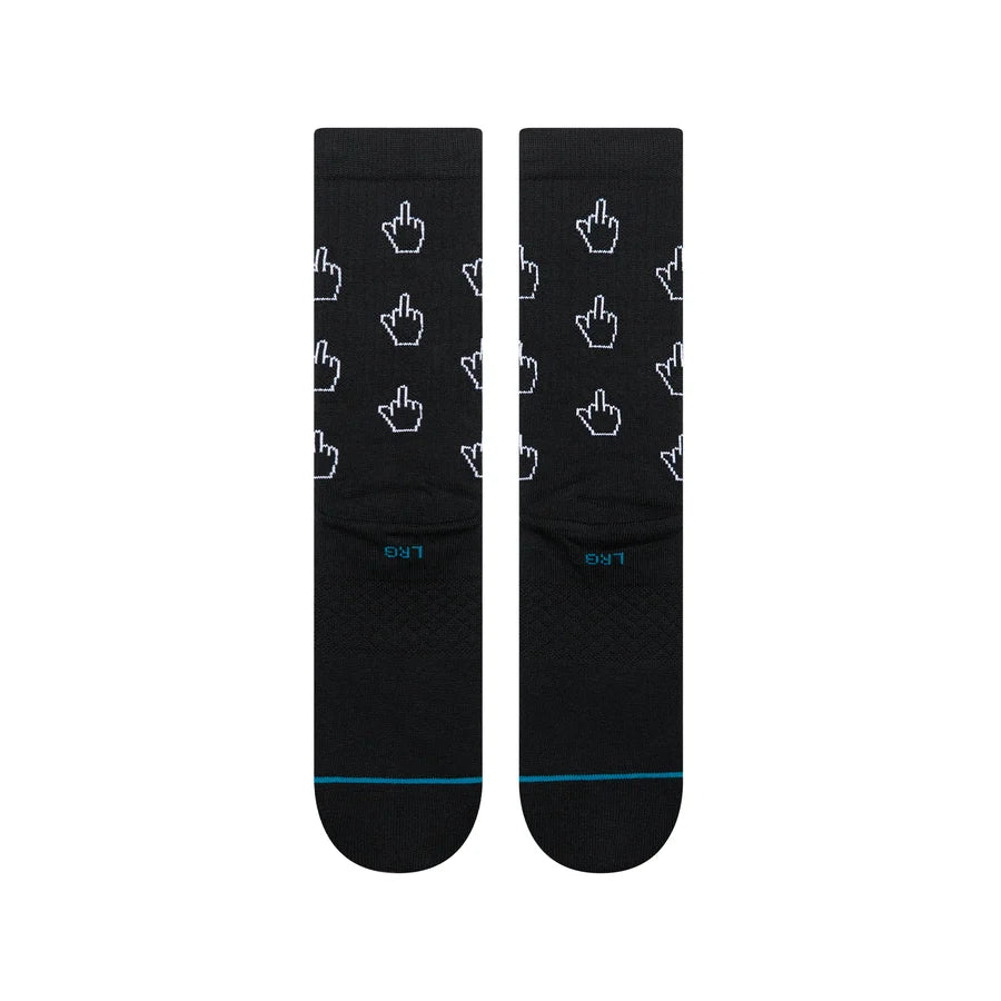 Stance Socks Cursor Crew - Black
