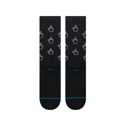 Stance Socks Cursor Crew - Black