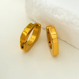 Hackney Nine Aira Hoops - Gold