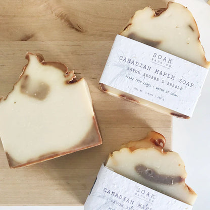 SOAK Bath Co Canadian Maple Soap Bar