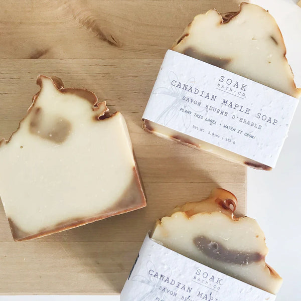 SOAK Bath Co Canadian Maple Soap Bar