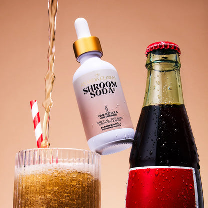 Ananda Drinks Drops Shroom Soda - Vintage Cola