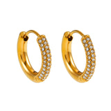 Hackney Nine Bathuli Earrings - Gold